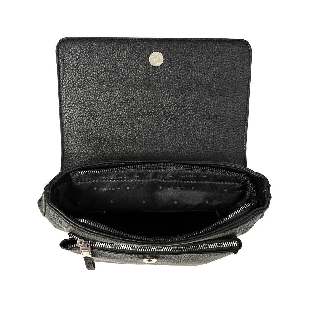 Mochila Charlote Croco Negro