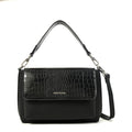 Crossbody Charlote Croco Negro