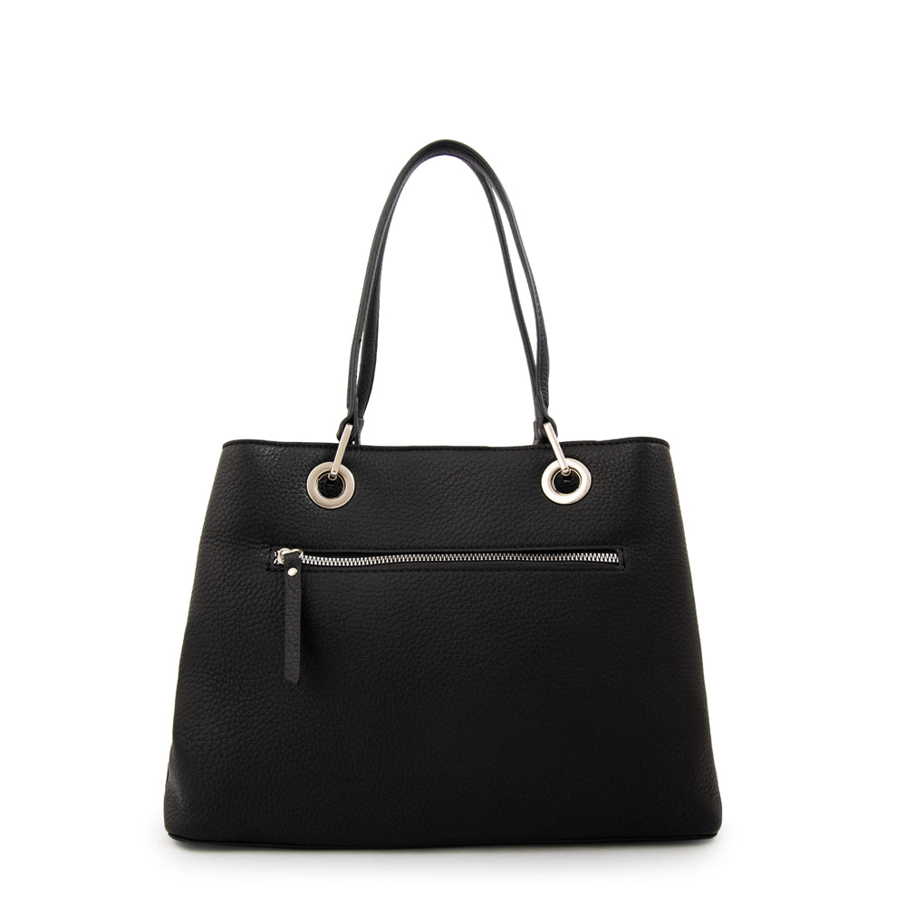 Cartera Dos Asas Jenifer Negro