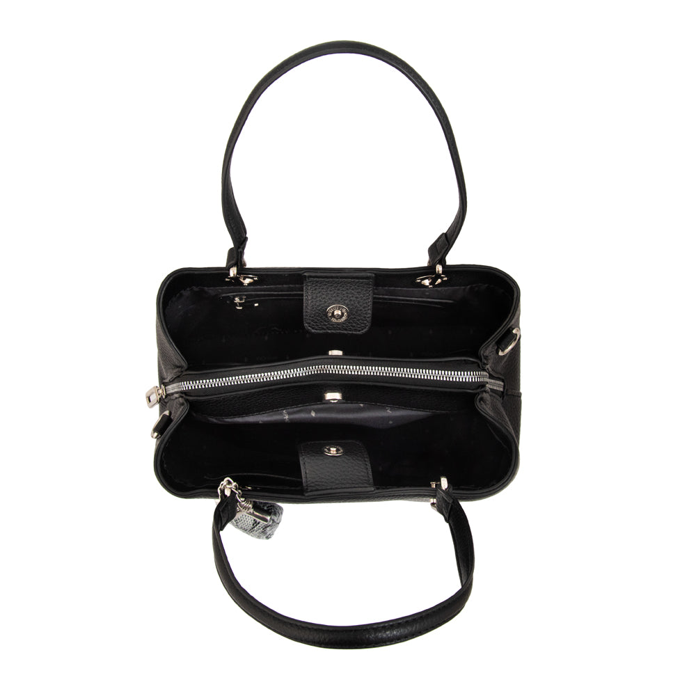 Cartera Dos Asas Jenifer Negro