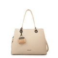 Cartera Dos Asas Jenifer Blanco Crudo