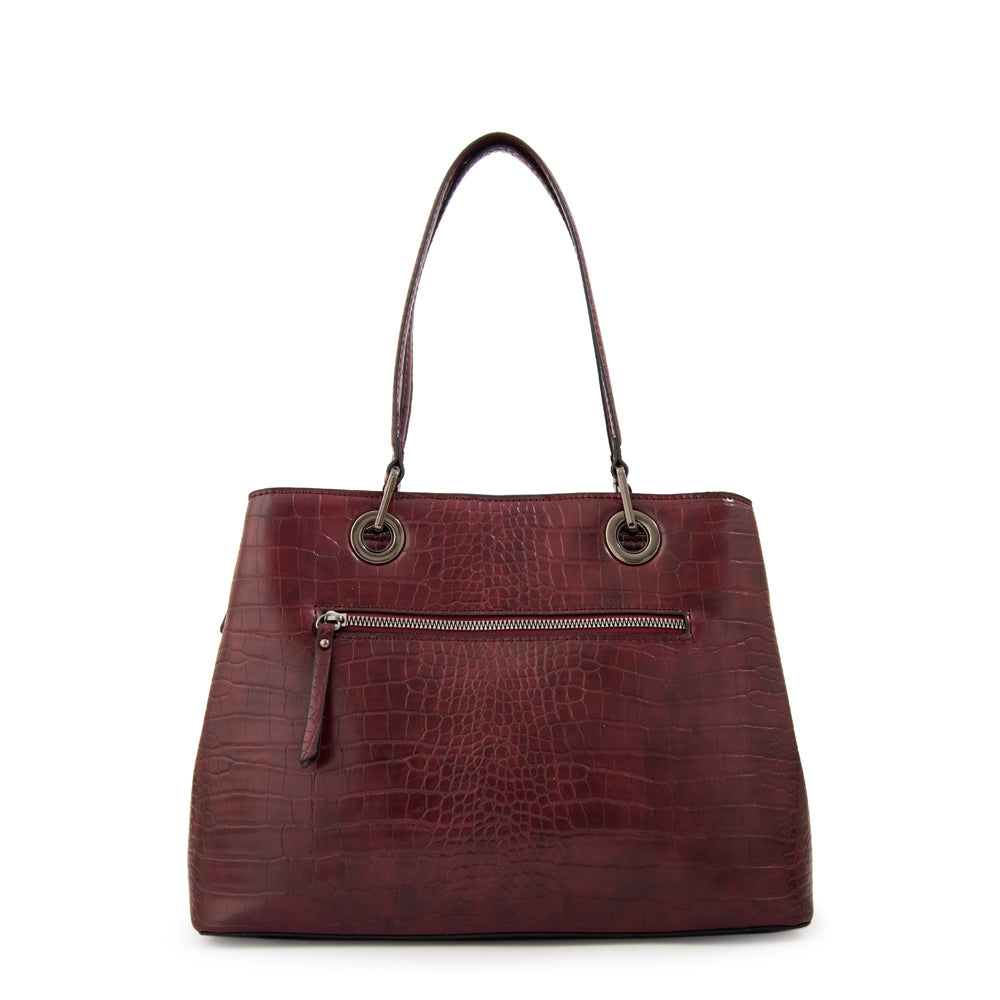 Cartera Dos Asas Jenifer Burdeo