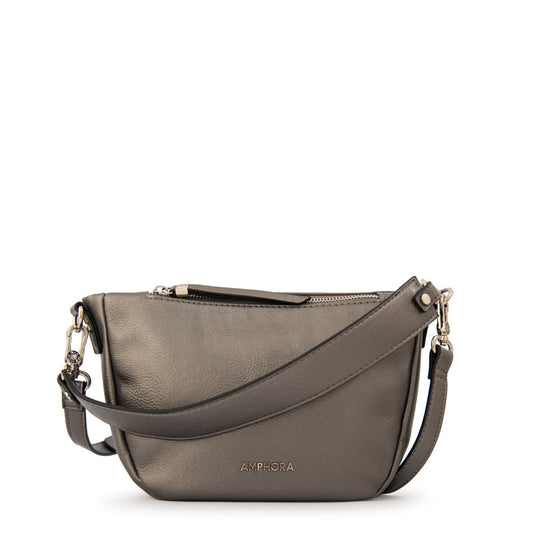 Crossbody Lany Plateado Oscuro