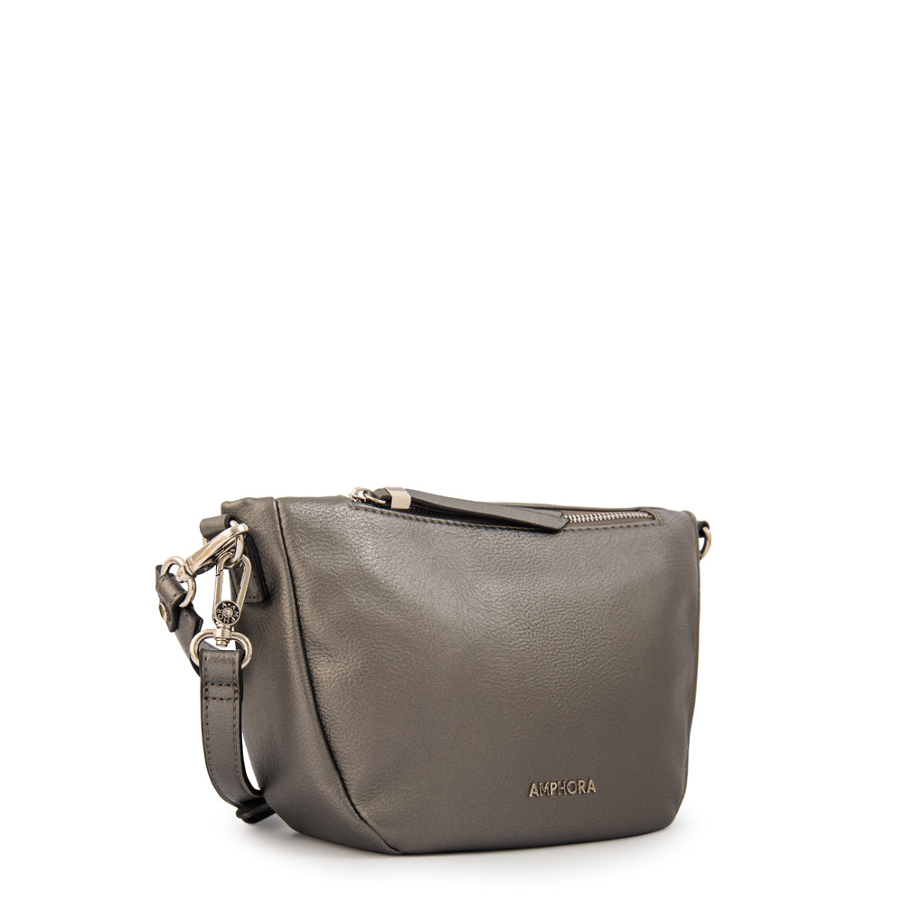 Crossbody Lany Plateado Oscuro