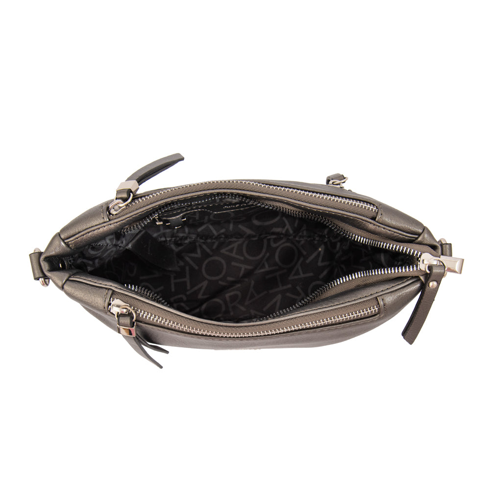 Crossbody Lany Plateado Oscuro