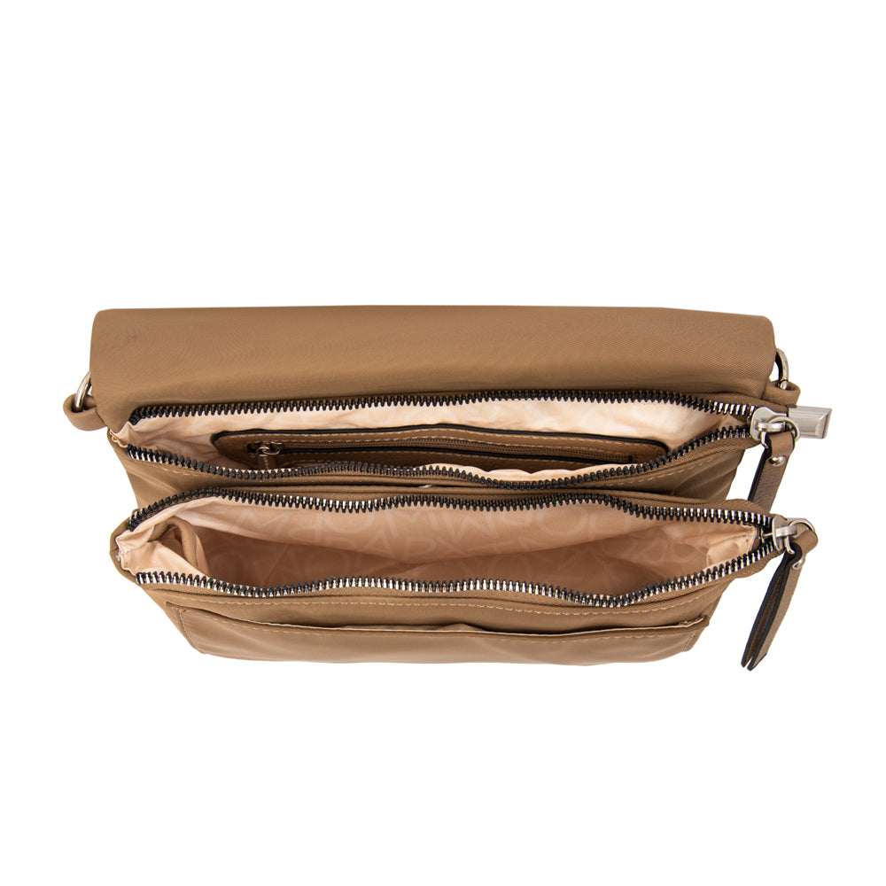 Crossbody Brenda Beige Oscuro