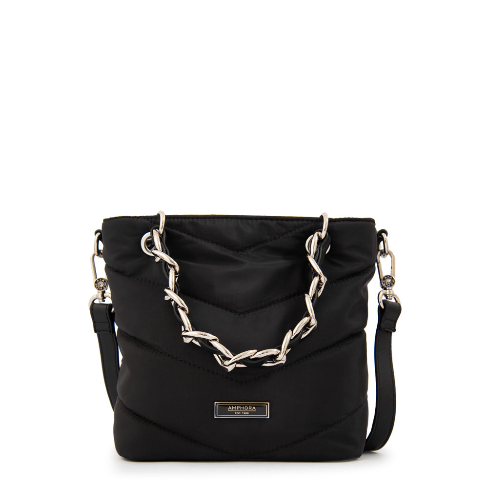 Crossbody Mariela Nylon Negro