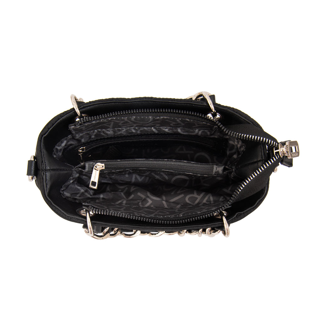 Crossbody Mariela Nylon Negro