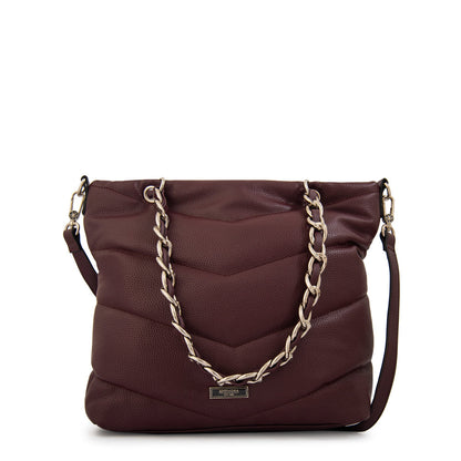 Cartera Dos Asas Mariela Burdeo