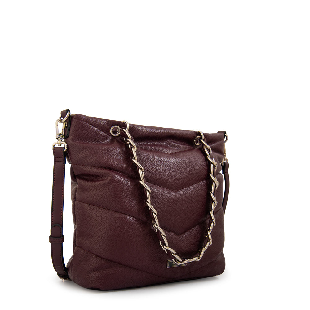 Cartera Dos Asas Mariela Burdeo