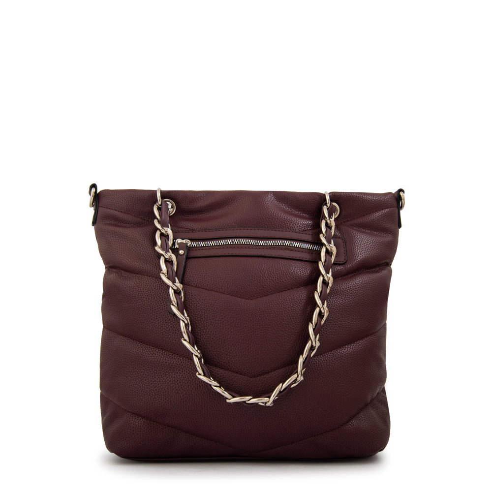 Cartera Dos Asas Mariela Burdeo