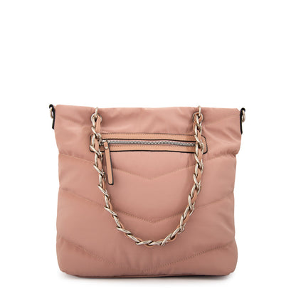 Cartera Dos Asas Mariela Rosado Viejo