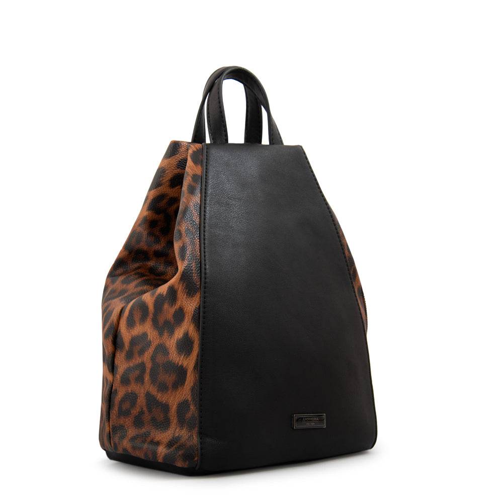 Mochila Cloe Liso Negro
