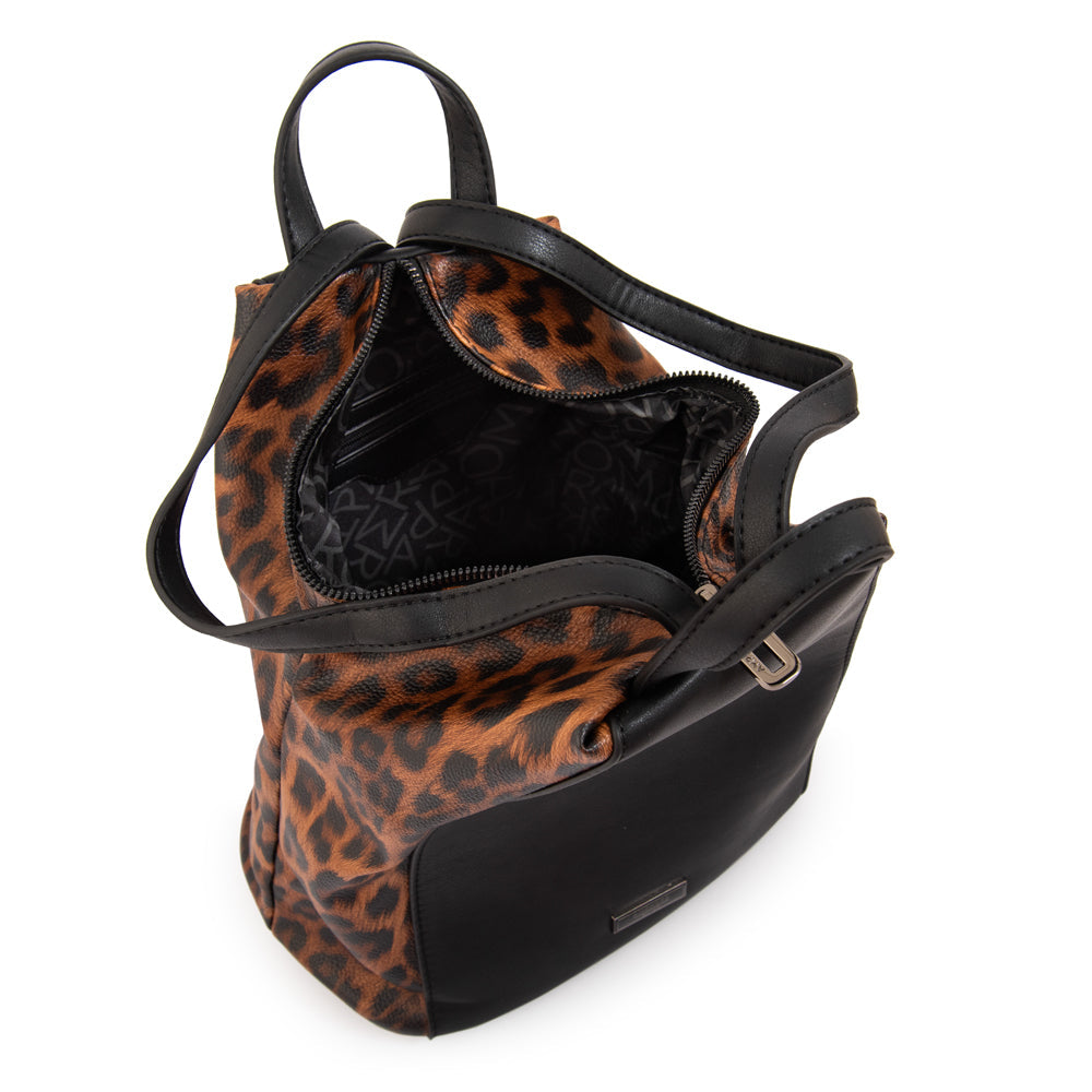 Mochila Cloe Liso Negro