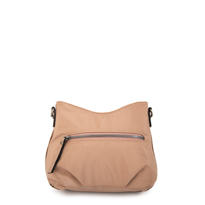 Crossbody Katherine Nylon Beige Oscuro