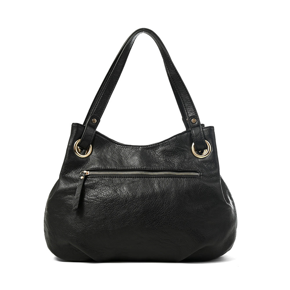 Cartera Dos Asas Katherine Negro