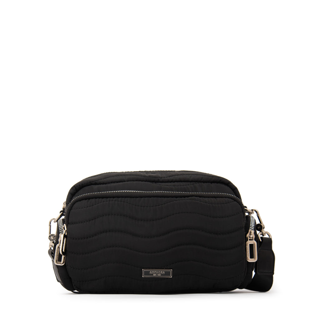 Crossbody Evelyn Nylon Negro