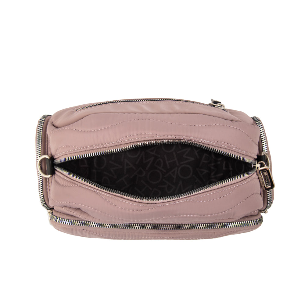 Crossbody Evelyn Rosado Viejo