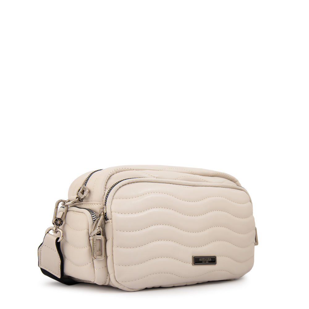 Crossbody Evelyn Blanco Crudo