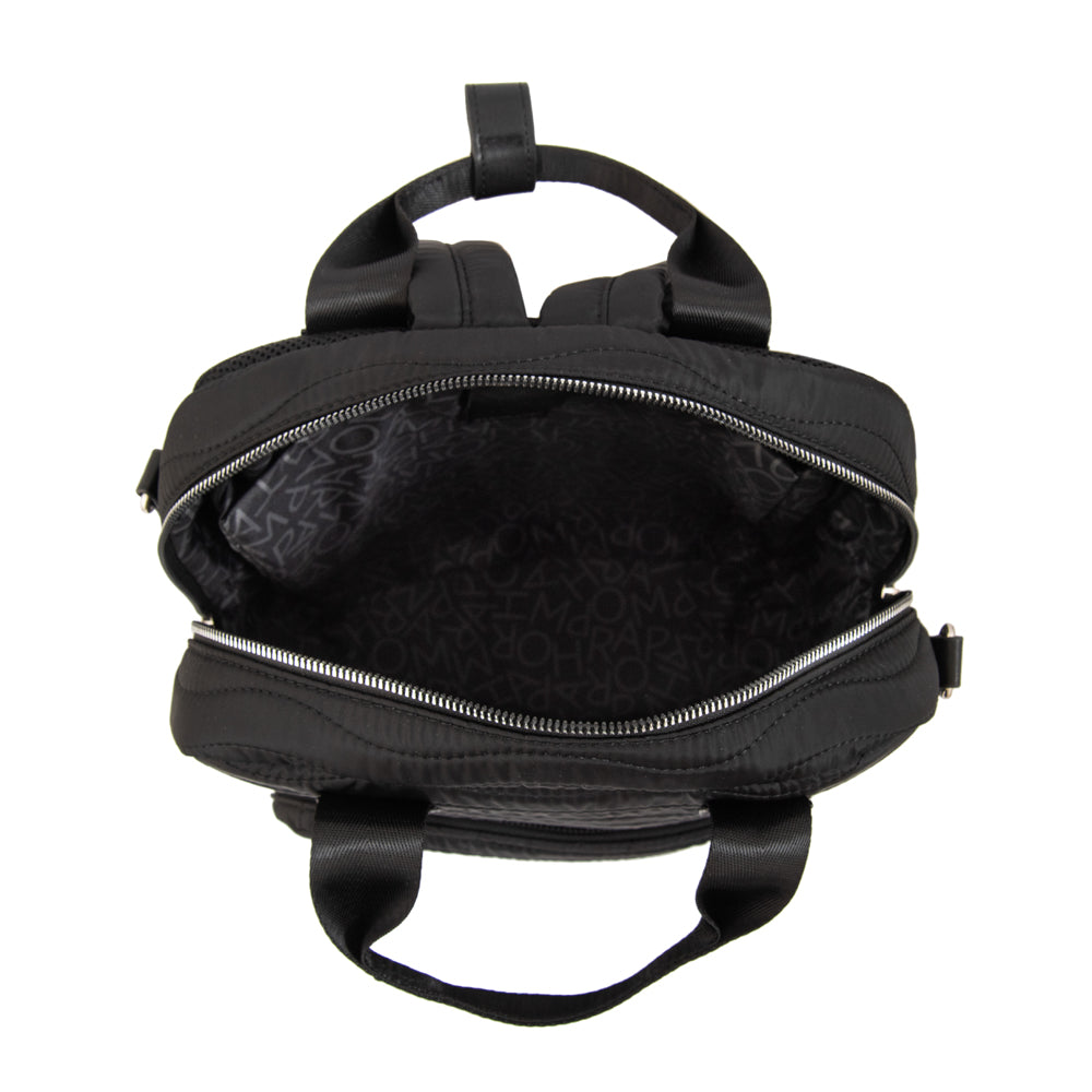 Mochila Porta Laptop Evelyn Nylon Negro