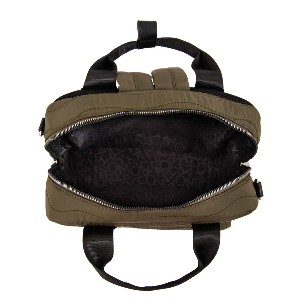 Mochila Porta Laptop Evelyn Verde Oscuro
