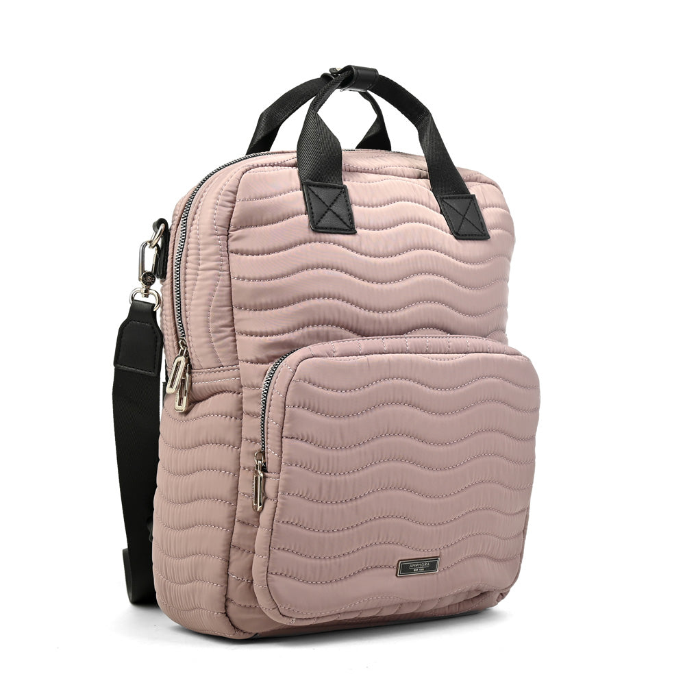 Mochila Porta Laptop Evelyn Rosado Viejo