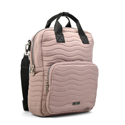 Mochila Porta Laptop Evelyn Rosado Viejo