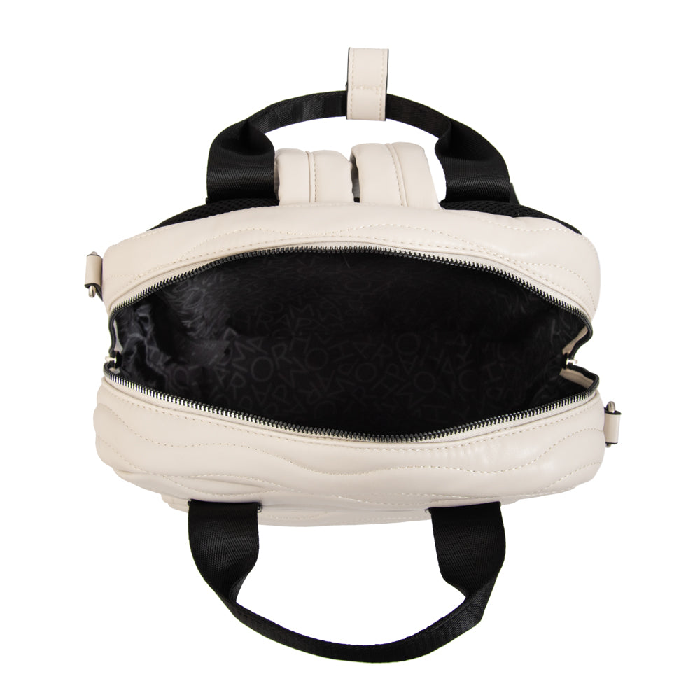 Mochila Porta Laptop Evelyn Blanco Crudo