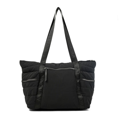 Cartera Dos Asas Grande Simona Negro