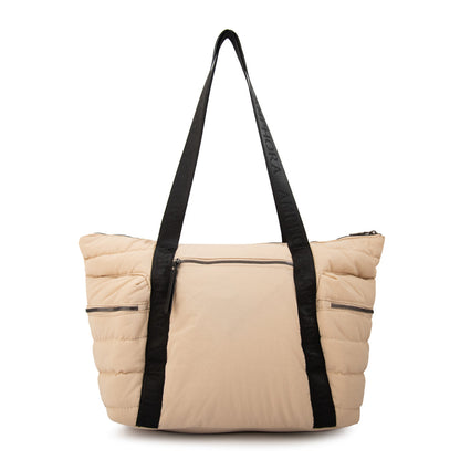 Cartera Dos Asas Grande Simona Blanco Crudo