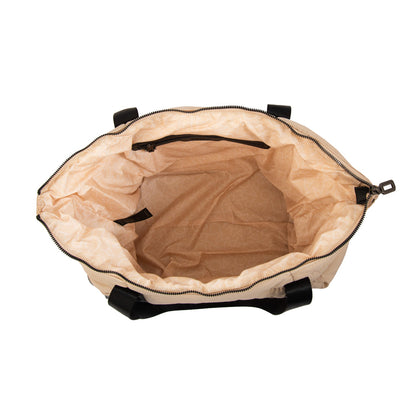 Cartera Dos Asas Grande Simona Blanco Crudo