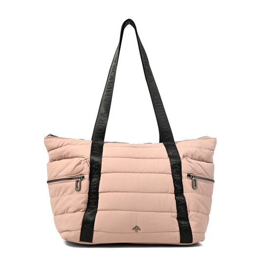 Cartera Dos Asas Grande Simona Rosado Viejo