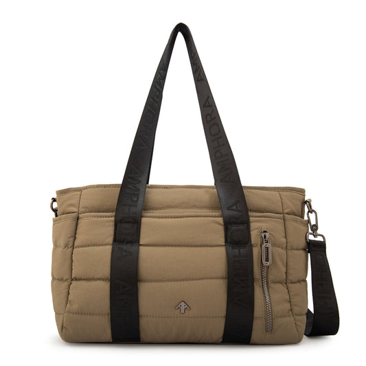 Cartera Dos  Mediana Simona Verde Oscuro