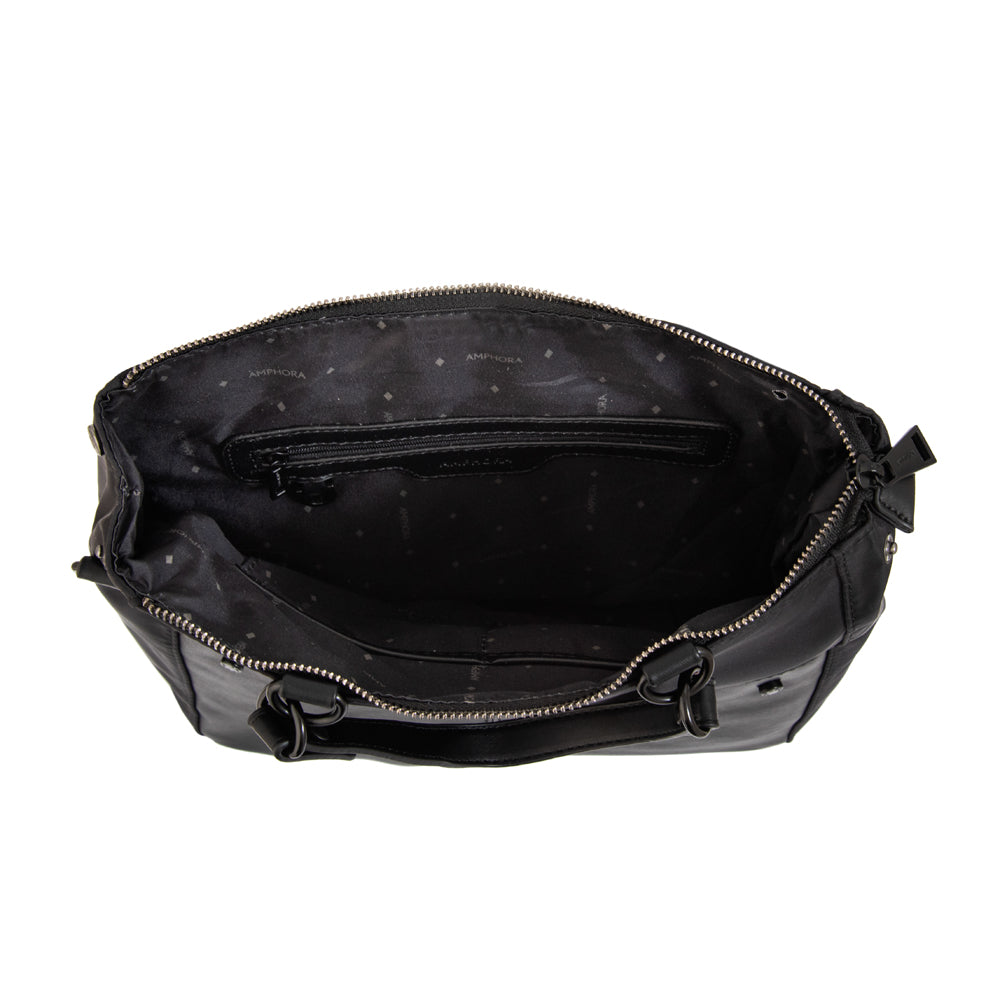 Mochila Daniella Nylon Negro