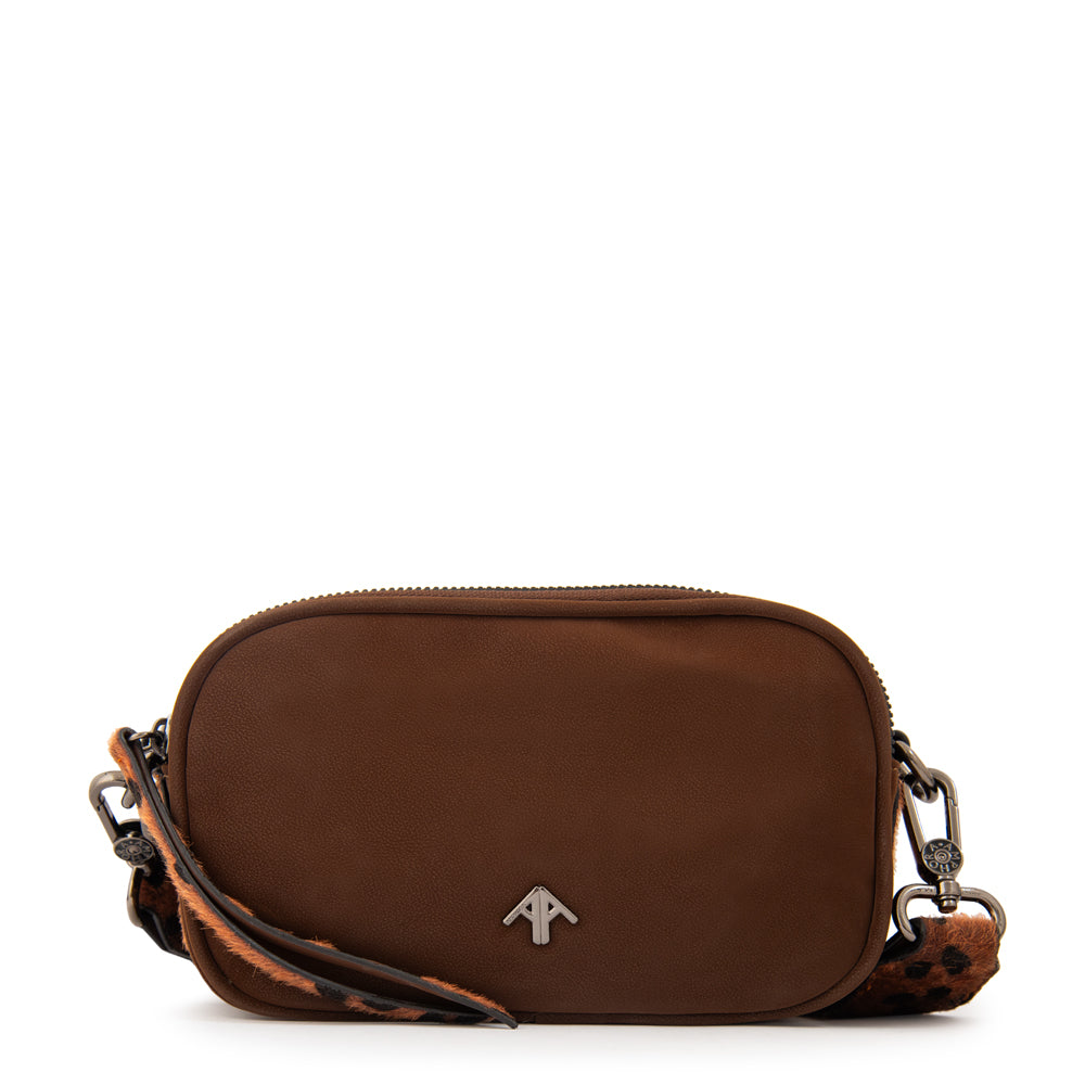Crossbody Pricila Café Oscuro