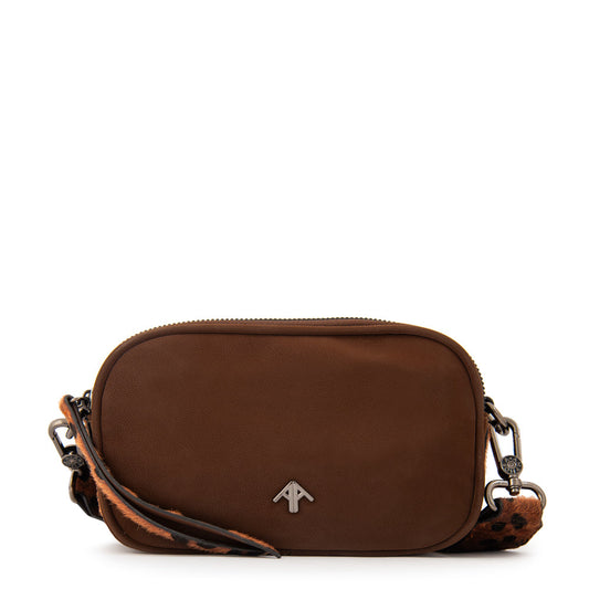 Crossbody Pricila Café Oscuro
