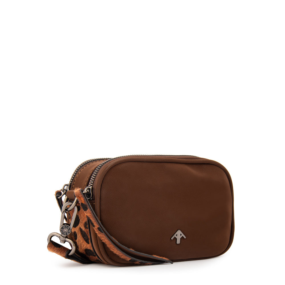 Crossbody Pricila Café Oscuro
