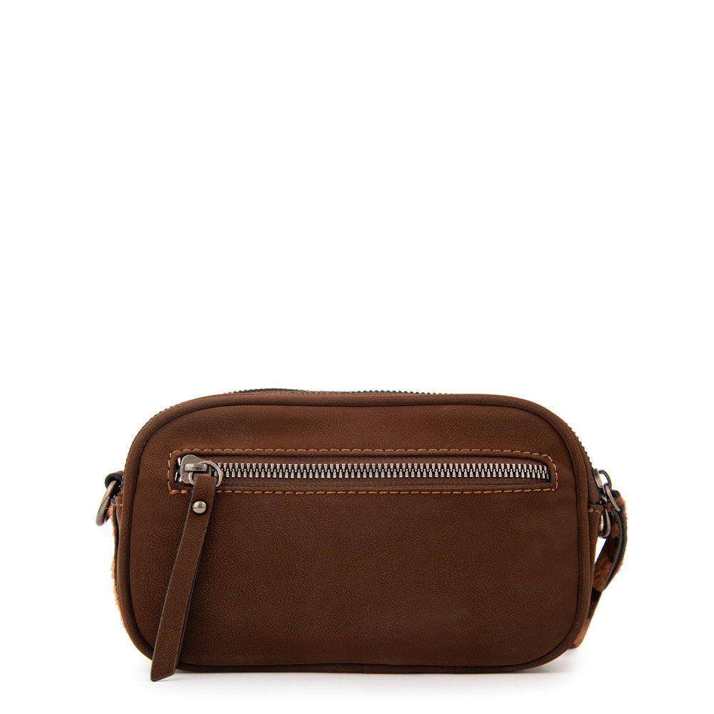 Crossbody Pricila Café Oscuro