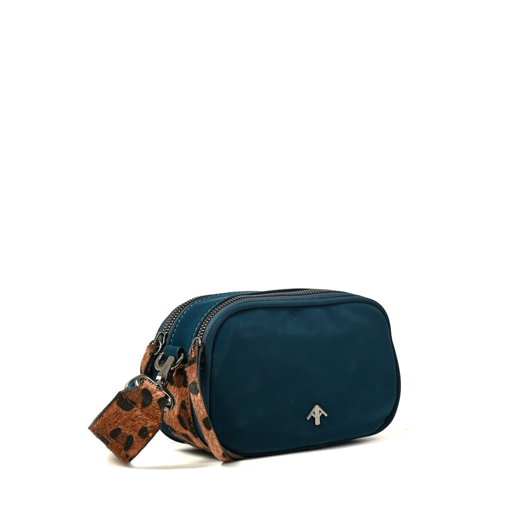 Crossbody Pricila Petroleo