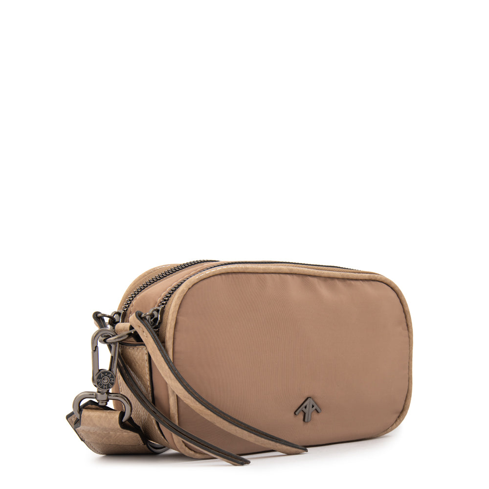 Crossbody Pricila Beige Oscuro