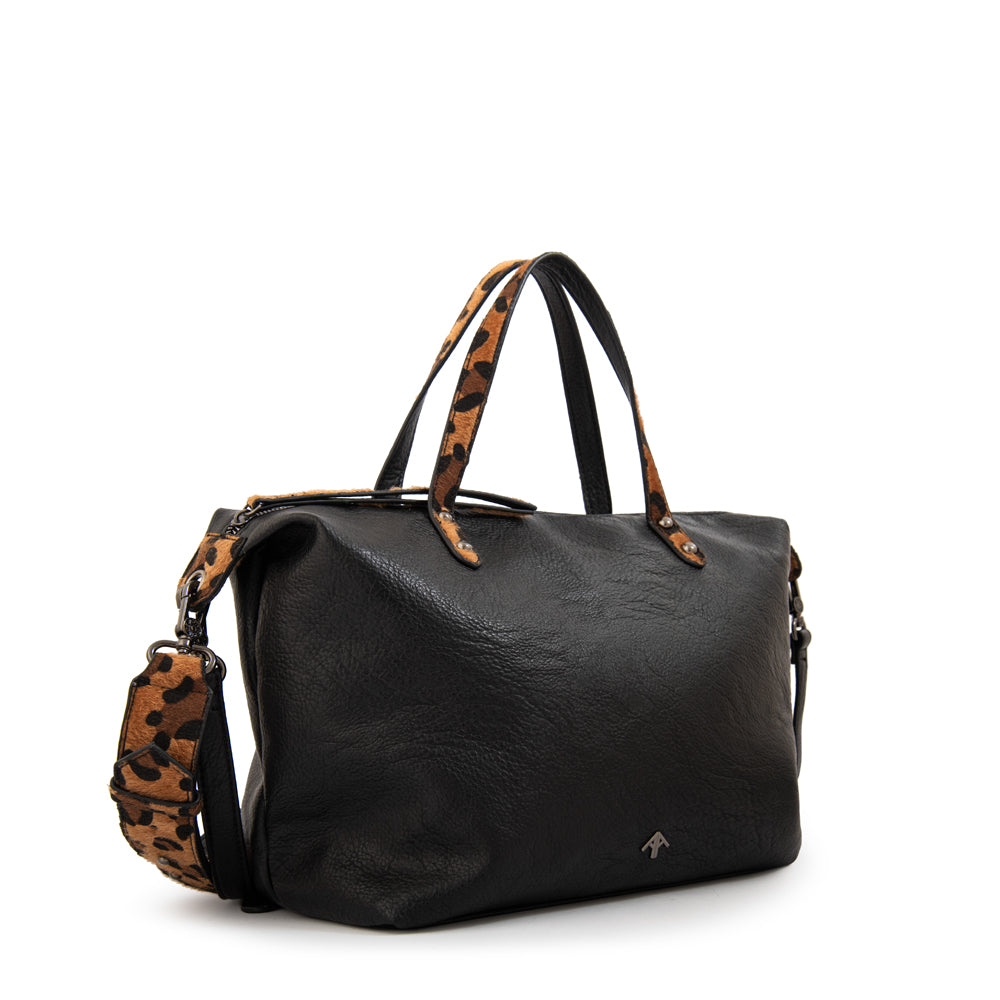 Cartera Dos Asas Santana Negro