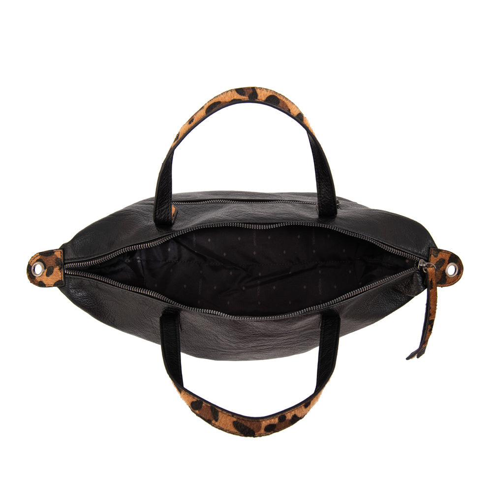 Cartera Dos Asas Santana Negro