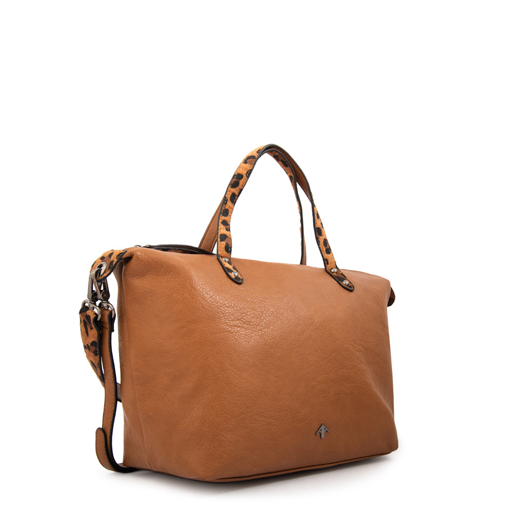 Cartera Dos Asas Santana Camel