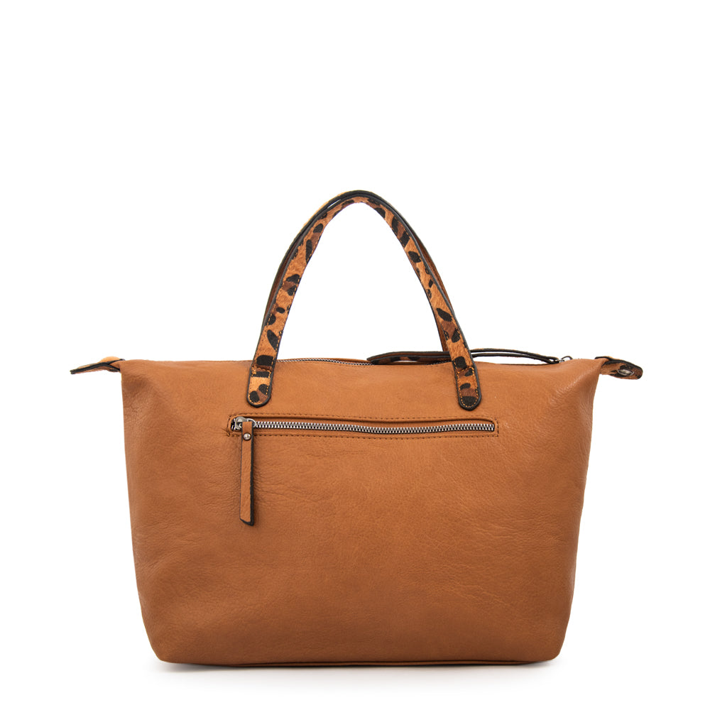 Cartera Dos Asas Santana Camel