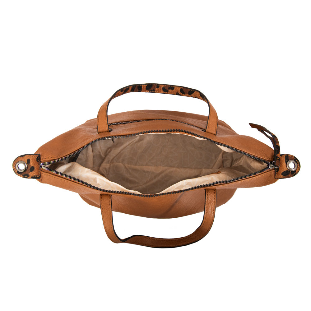 Cartera Dos Asas Santana Camel