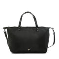 Cartera Dos Asas Santana Nylon Negro