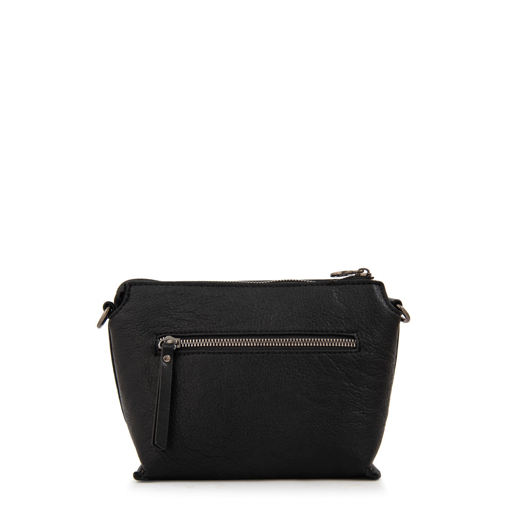 Crossbody Sabrina Granulado Negro