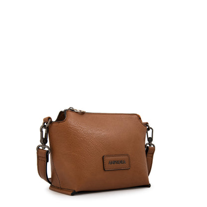 Crossbody Sabrina Granulado Café