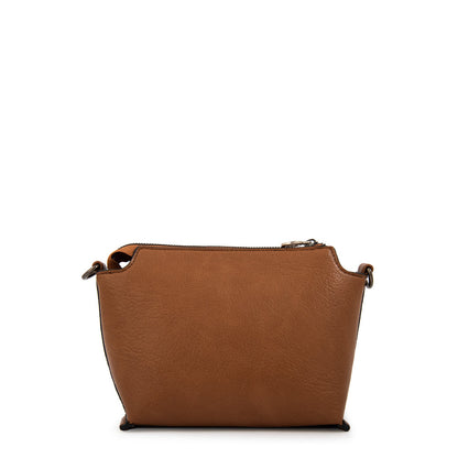 Crossbody Sabrina Granulado Café