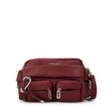 Crossbody Berta Granulada Burdeo